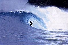 A perfect barrel in Indonesia that every Surfer has dreamed of.